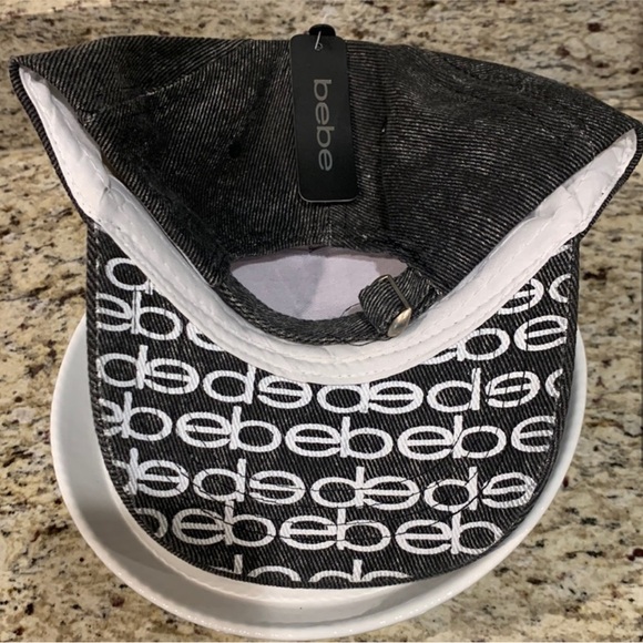 Bebe hat with Rhinestone Logo Embellished Baseball Cap 🧢 - Picture 4 of 5
